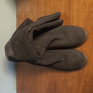 Blondo Knee High Black Suede Waterproof Boot